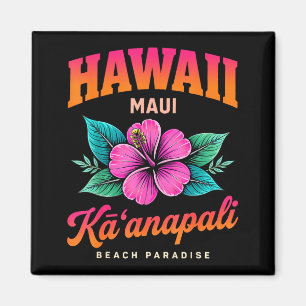 Kaanapali Hawaii Beach Paradise Summer Island Magnet