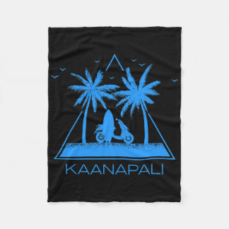 Kaanapali Shirt Kaanapali Beach Maui Hawaii Vacati Fleece Blanket