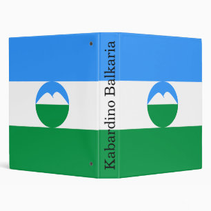 Kabardino Balkaria Flag Binder
