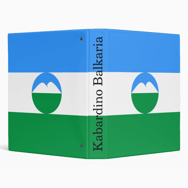 Kabardino Balkaria Flag Binder (Background)