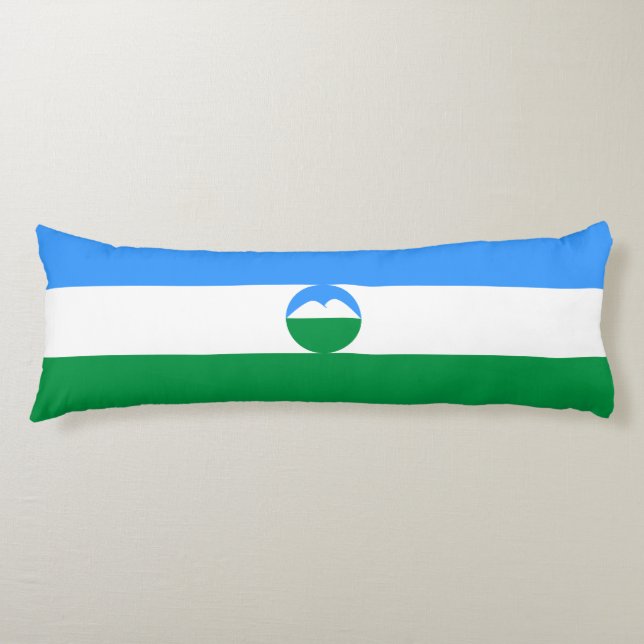 Kabardino Balkaria Flag Body Pillow (Front)