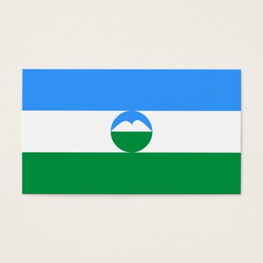 Kabardino-Balkaria Flag Business Card