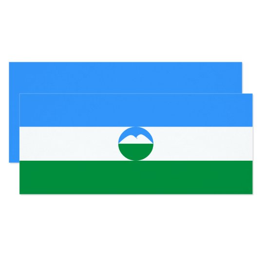 Kabardino-Balkaria Flag Card