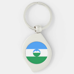 Kabardino Balkaria Flag Keychain