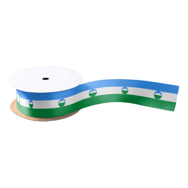 Kabardino Balkaria Flag Satin Ribbon (Spool)