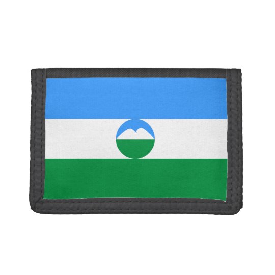 Kabardino-Balkaria Flag Tri-fold Wallets
