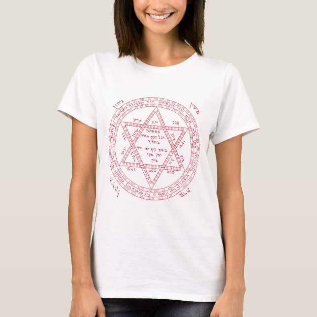 Kabbalah Star of David T-Shirt (Front)