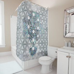 Kabbalah The Tree of Life Abalone shell and pearl