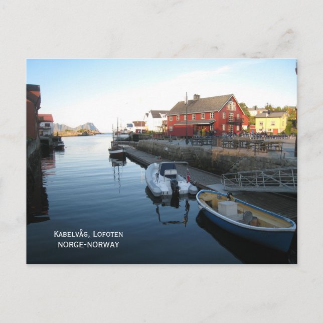 Kabelvåg, carte postale Lofoten Postkort (Devant)