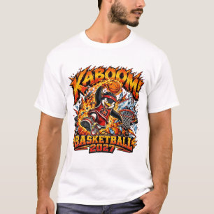 Kaboom Basketball 2027 Slam Dunk Shirt, Explosive  T-Shirt