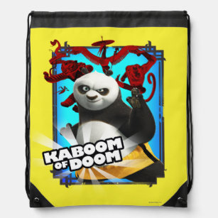Kaboom of Doom Drawstring Bag