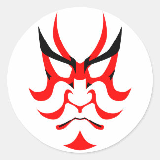 KABUKI CLASSIC ROUND STICKER