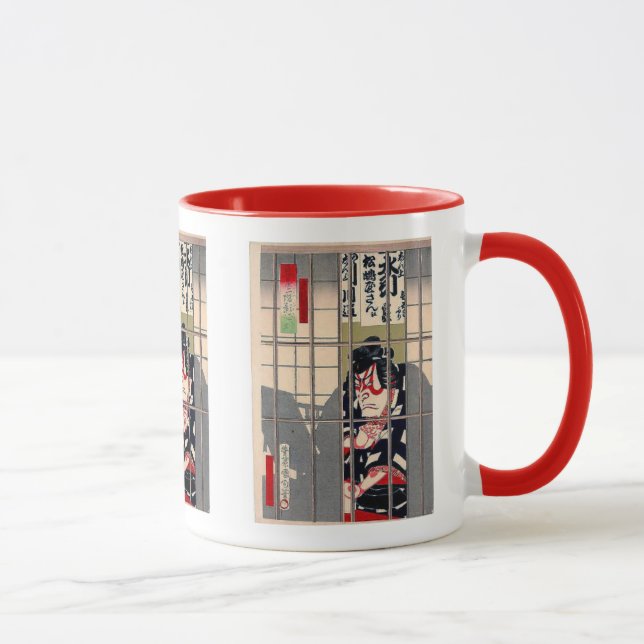 KABUKI , Toyohara,kunichika Mug (Right)