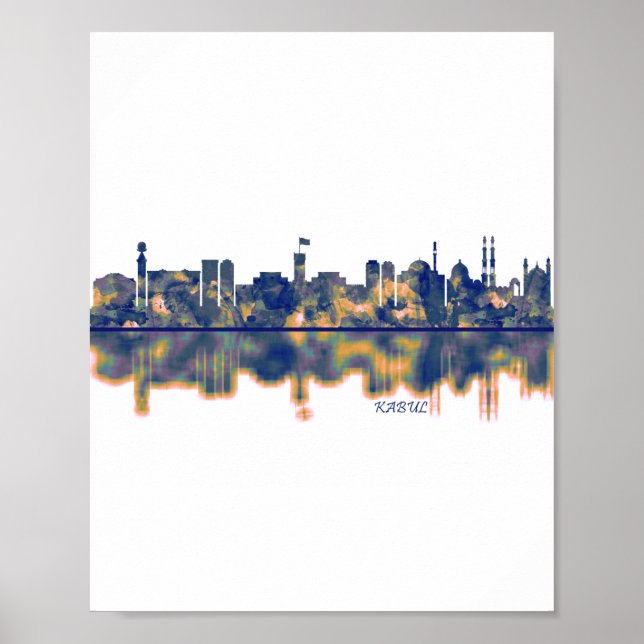Kabul Skyline Poster (Front)