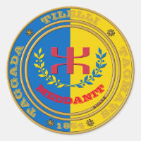 kabyl laicite sticker