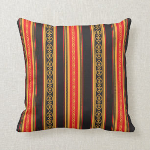 Kabyle Fouda - Kabyle fabrics Algeria Throw Pillow