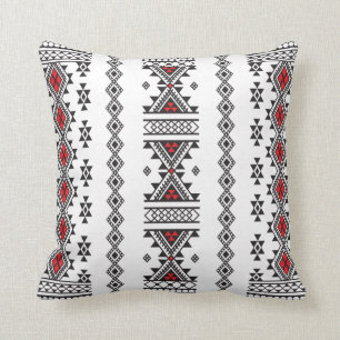 Kabyle Patterns Throw Pillow