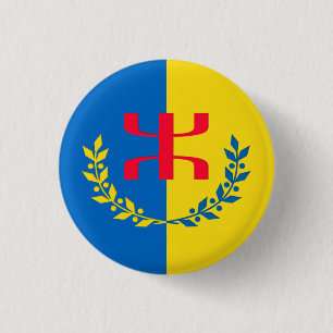 Kabylie Round Badge 1 Inch Round Button