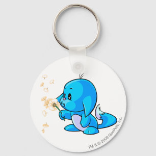 Kacheek Blue Keychain