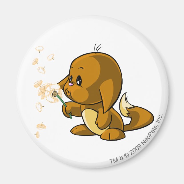 Kacheek Brown Magnet (Front)
