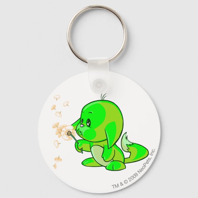 Kacheek Glowing Keychain (Front)