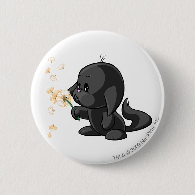 Kacheek Shadow 2 Inch Round Button (Front)