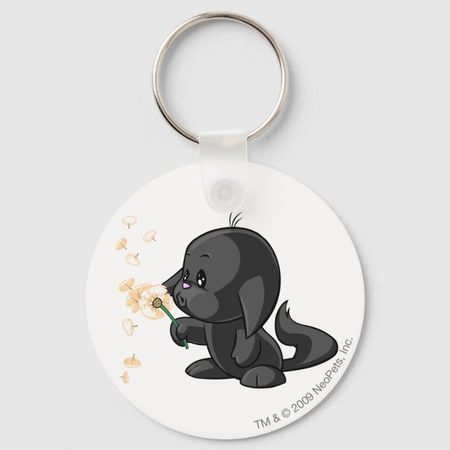 Kacheek Shadow Keychain (Front)