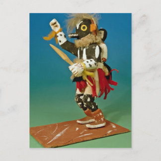 Kachina doll, Native American Postcard