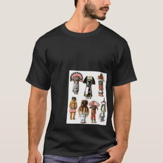 Kachina Dolls Hopi Katsina Native American Mytholo T-Shirt
