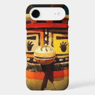 Kachina Poupée en bois sculpté visage photo mignon