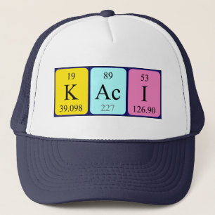Kaci periodic table name hat