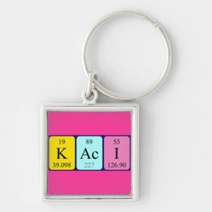 Kaci periodic table name keyring