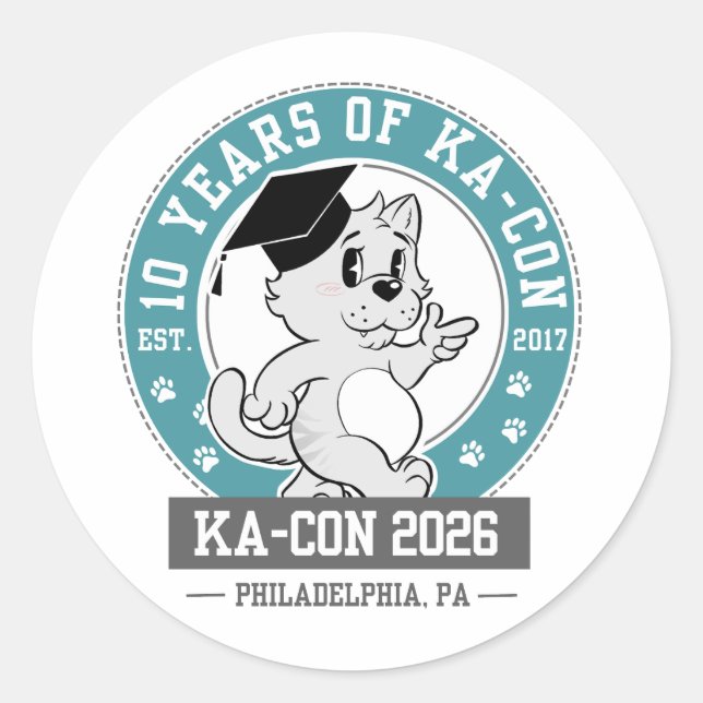 KACON 2026 Logo Stickers (Front)