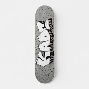 Kade Graffiti Custom Personalized Skateboard