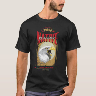 Kadohadacho Native American Eagle Spirit Vintage H T-Shirt