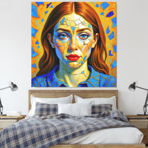 “Kaela” - Pattern of a Past Canvas Print