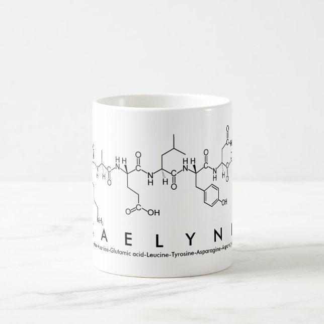 Kaelynn peptide name mug (Center)