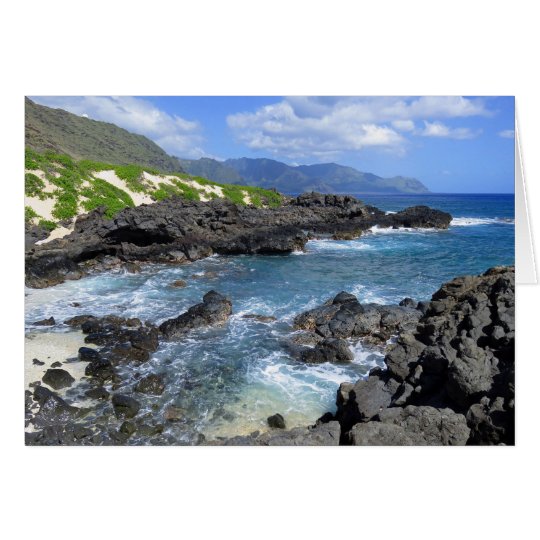 Kaena Point, Oahu, Hawaii Card