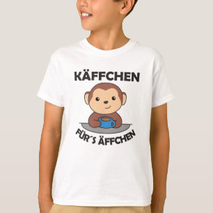 Käffchen For The Monkeys A Funny Monkey With T-Shirt