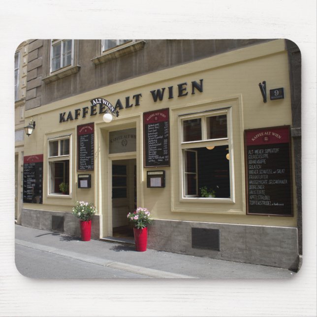 Kaffee Alt Wien, Vienna Austria Mouse Pad (Front)