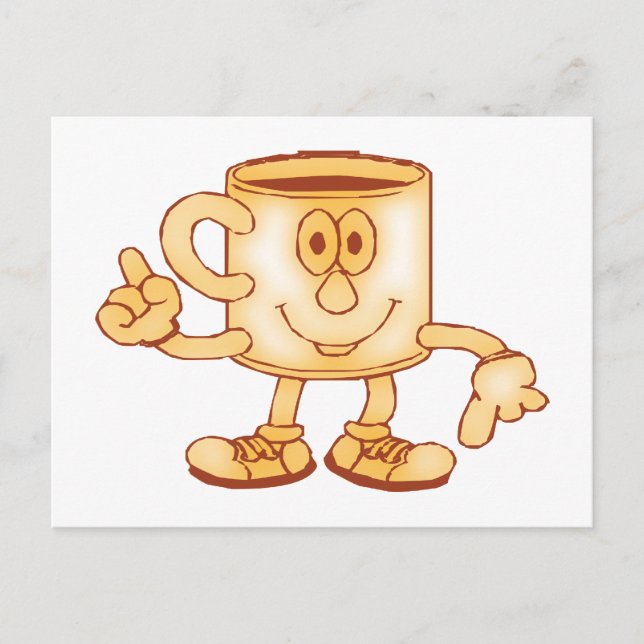 Kaffee coffee postcard (Front)