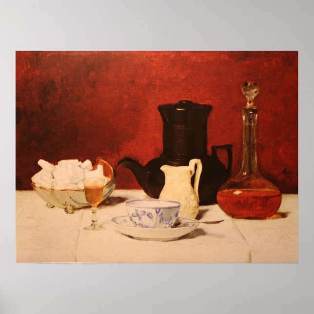 Kaffee und Cognac Poster (Front)
