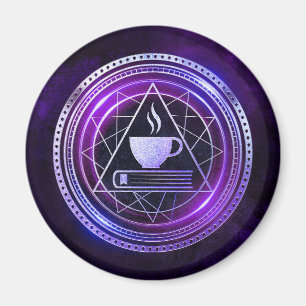 Kaffeeklatsch Purple Magnet