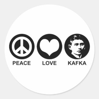 Kafka Classic Round Sticker