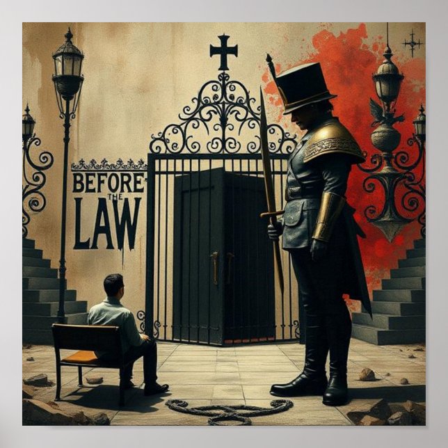 Kafkaesque Before The Law Poster (Front)