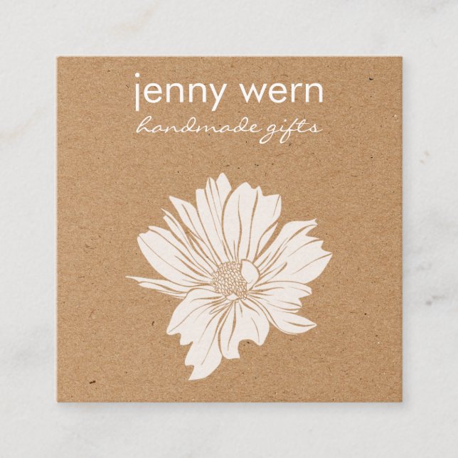 Kaft Business Card for Crafters | Handmade Artisan (Front)