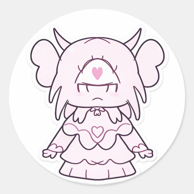 Kageko Heart Guardian Sticker (Front)