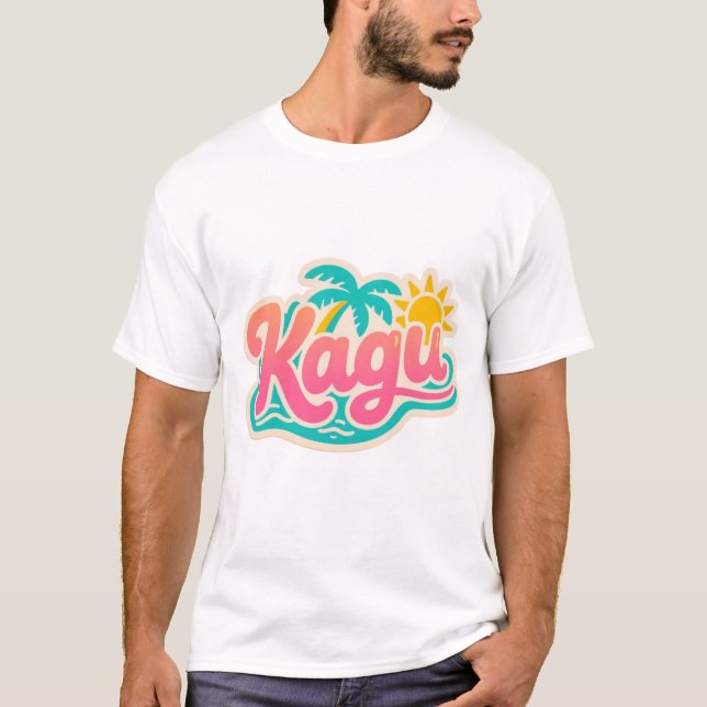 Kagu Okinawa Smile T-Shirt (Front)