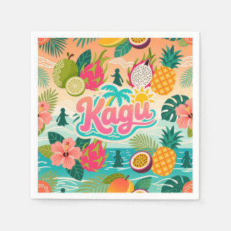 Kagu Tropical Tutti Frutti Napkin