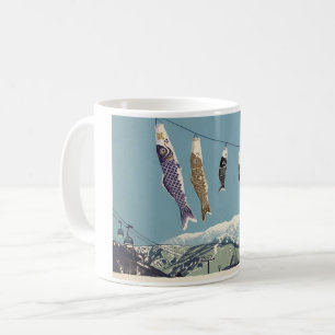 Kagura かぐら Niigata 新潟 - マグカップ Coffee Mug